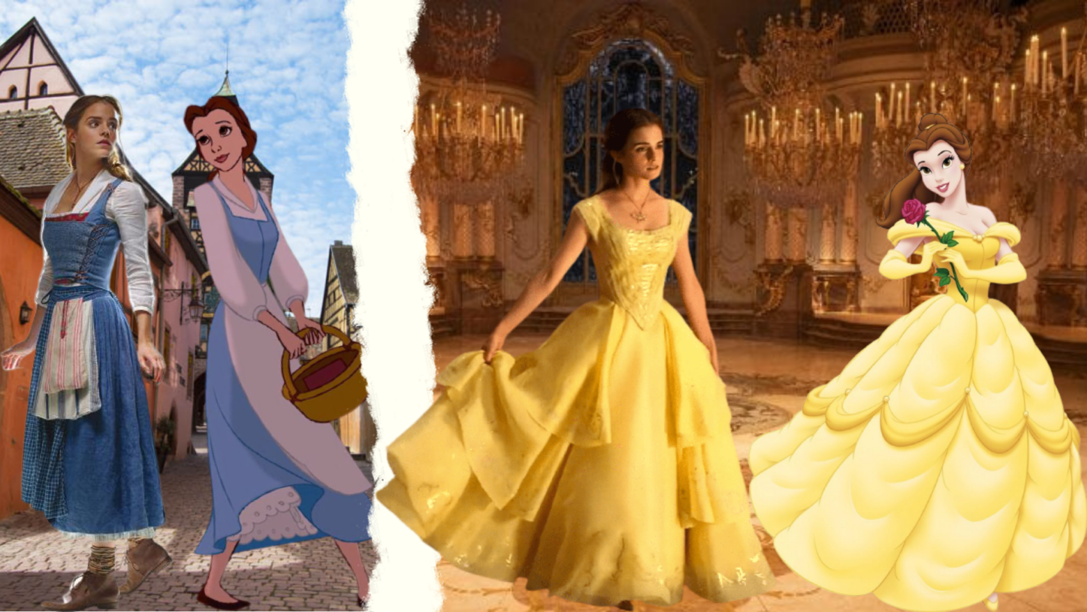 Beauty and the Beast Live Action vs Animated A Tale